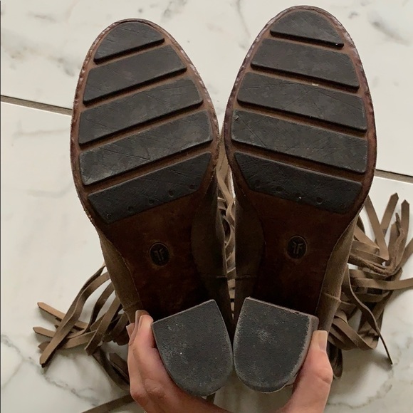 Frye Parker Fringe Boot - Picture 8 of 8